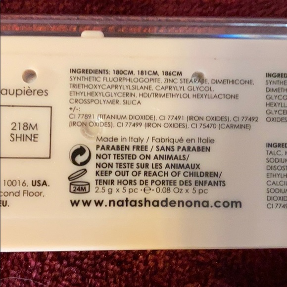 Natasha Denona PEAK 5 Pan EyeShadow Palette - Picture 8 of 10